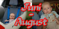 Juni bis August