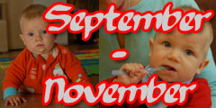 September bis November