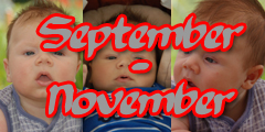 September bis November